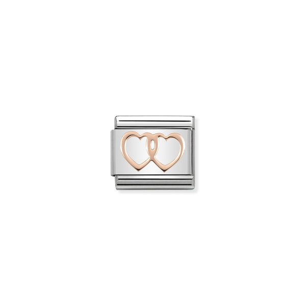 COMPOSABLE klasik semboller stainless stell 9k rose Altın dog