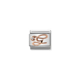 Composable Classic Dekoratif Link - Harfler - G - (07 G) 9K Rose Altın Zirkon