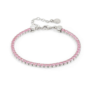 Chic&Charm - Bileklik - Pembe yüzgeç, gümüş
