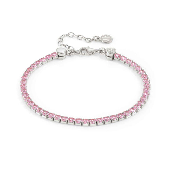 Chic&Charm - Bileklik - Pembe yüzgeç, gümüş