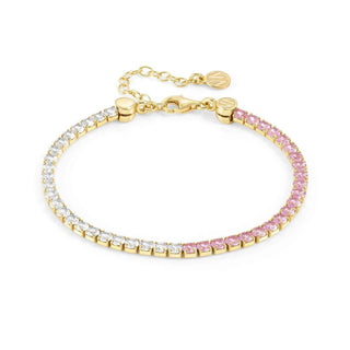 Chic&Charm  Bileklik  Pembe yüzgeç, sarı altın