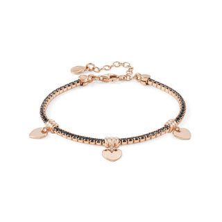 Chic&Charm - Bileklik - Rose altın kalp