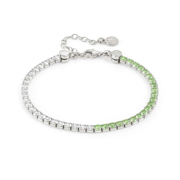 Chic&Charm  Bileklik  Yeşil yüzgeç, gümüş