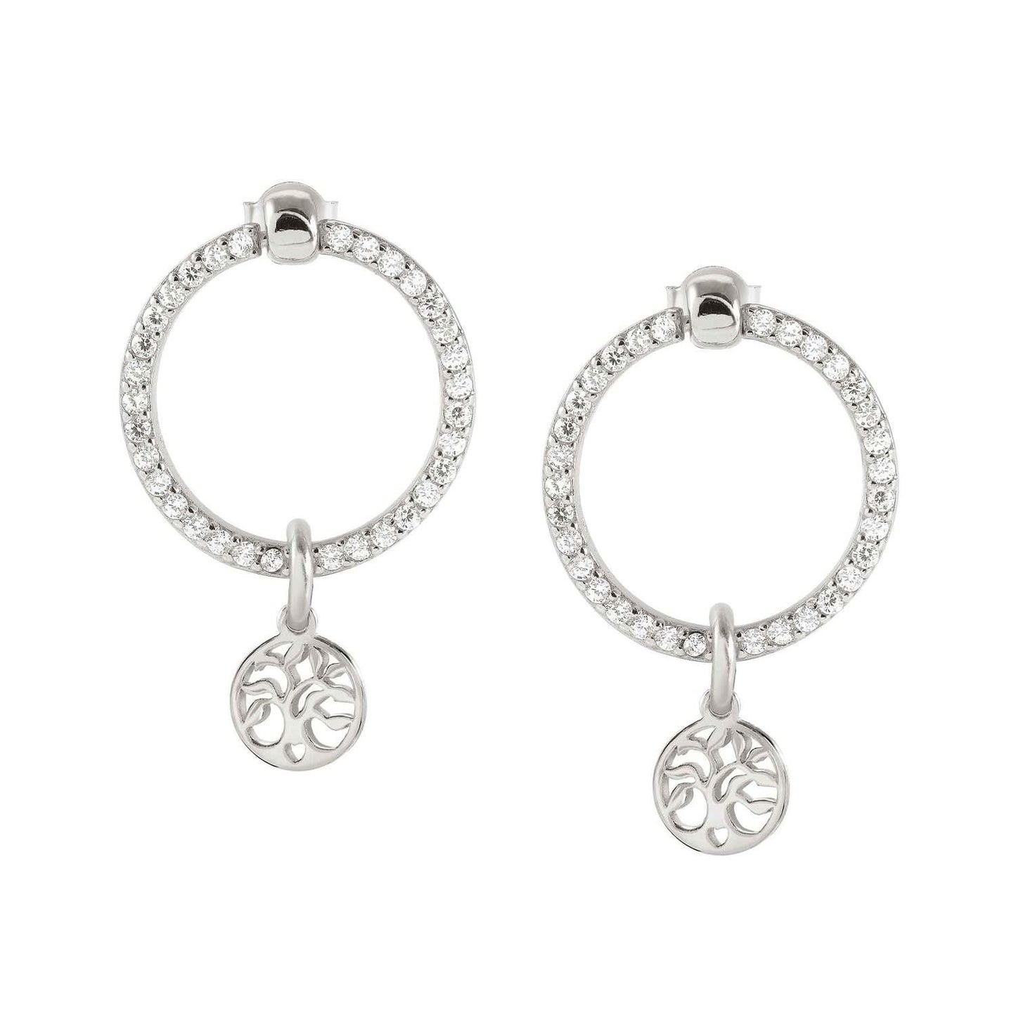 Chic&Charm - Küpe - Silver Tree of Life