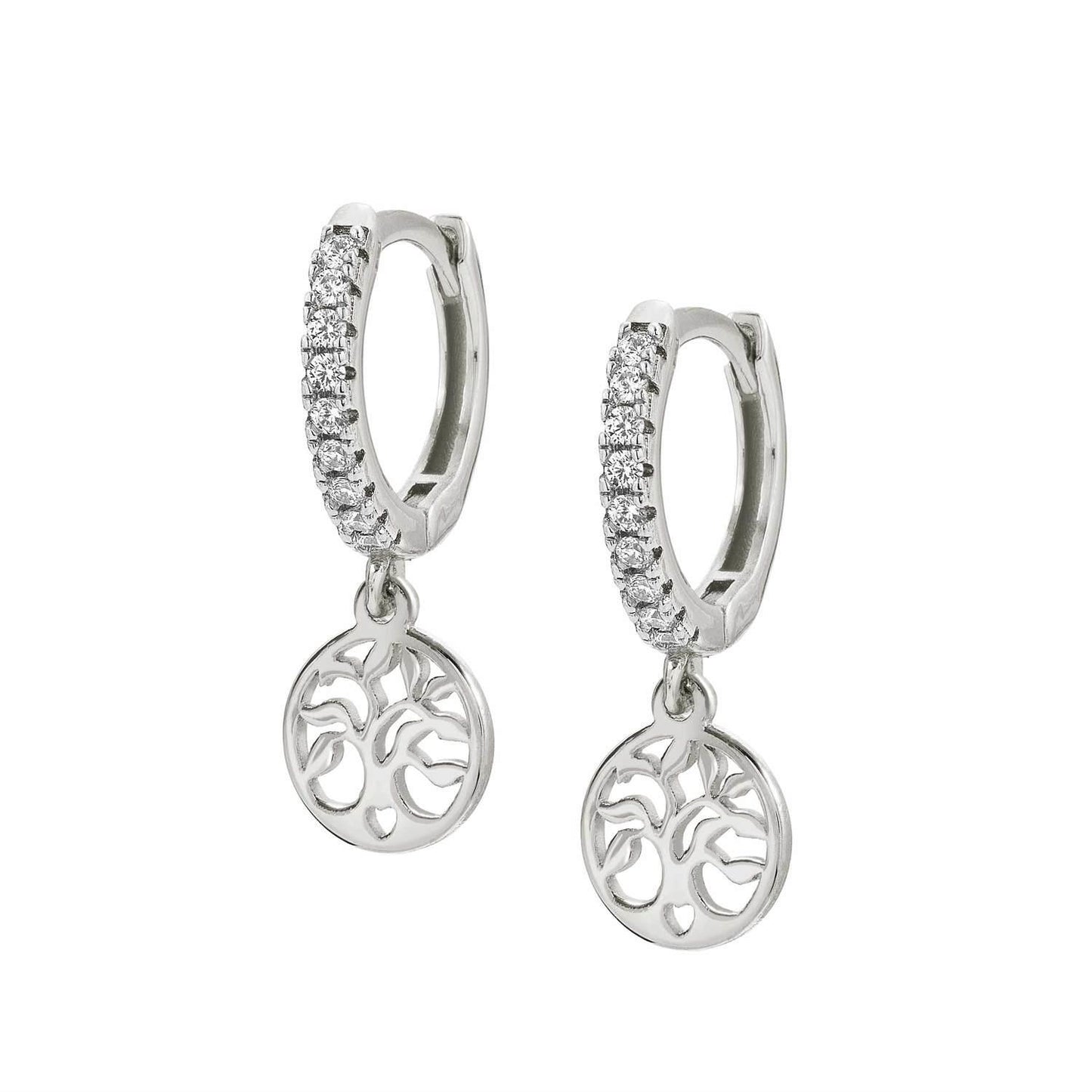 Chic&Charm - Küpe - Silver Tree of Life