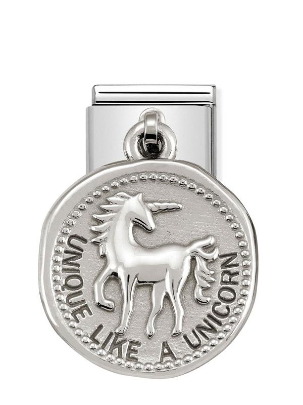 Composable Classic Dekoratif Charm - Charm Dilekler - Unicorn gibi benzersiz -  925 Gümüş