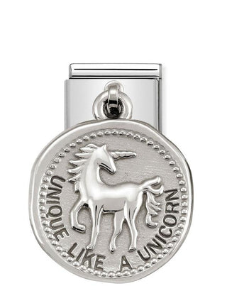 Composable Classic Dekoratif Charm - Charm Dilekler - Unicorn gibi benzersiz -  925 Gümüş