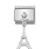 Composable Classic Dekoratif Charm - Charm - Eyfel Kulesi - (01 Eiffel Tower) 925 Gümüş