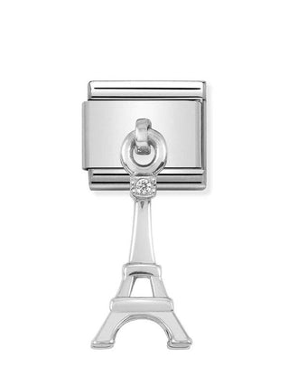 Composable Classic Dekoratif Charm - Charm - Eyfel Kulesi - (01 Eiffel Tower) 925 Gümüş
