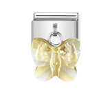 Composable Classic Dekoratif Charm - Charm Kristal  - Altın - (28 Gold)