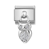 Composable Classic Dekoratif Charm - Charm Semboller - Baykuş - (12 Owl) 925 Gümüş