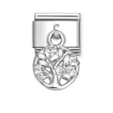 Composable Classic Dekoratif Charm - Charm Semboller - Hayat Ağacı -  925 Gümüş