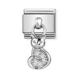 Composable Classic Dekoratif Charm - Charm Semboller - Kedi - (18 Cat) 925 Gümüş