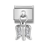 Composable Classic Dekoratif Charm - Charm Semboller - Melek - (11 Angel) 925 Gümüş