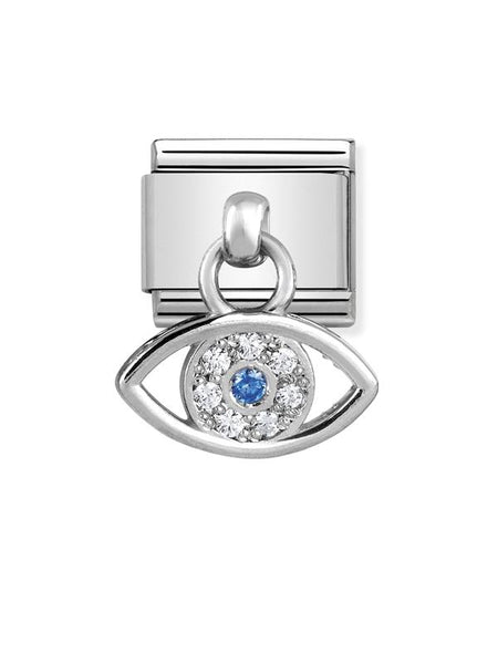 Composable Classic Dekoratif Charm - Charm Semboller - Nazar Boncuğu -  925 Gümüş