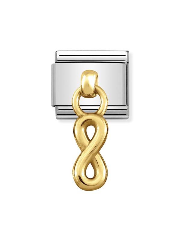 Composable Classic Dekoratif Charm - Charm Semboller - Sonsuzluk -  18K Altın