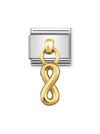 Composable Classic Dekoratif Charm - Charm Semboller - Sonsuzluk -  18K Altın