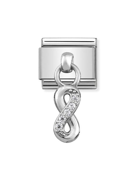 Composable Classic Dekoratif Charm - Charm Semboller - Sonsuzluk -  925 Gümüş
