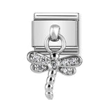 Composable Classic Dekoratif Charm - Charm Semboller - Yusufçuk -  925 Gümüş