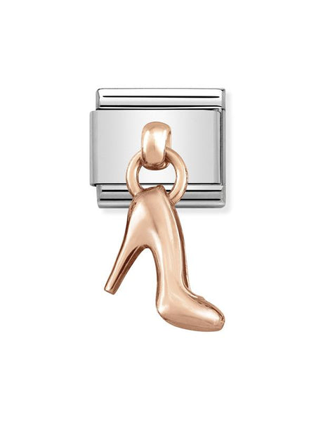 Composable Classic Dekoratif Charm - Charm - Topuklu - (07 Stiletto) 9K Rose Altın