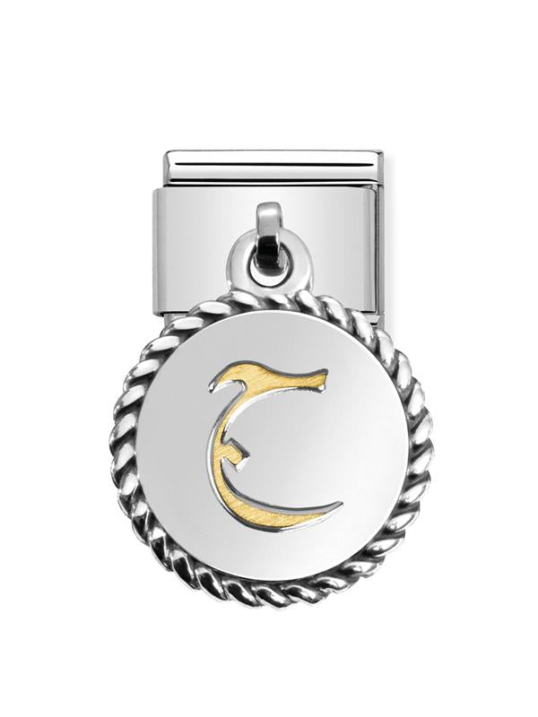 Composable Classic Dekoratif Charm - Charm Yazılar Arapça - Jiim - (01 Jiim) 18K Altın