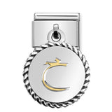 Composable Classic Dekoratif Charm - Charm Yazılar Arapça - Khaa - (09 Khaa) 18K Altın