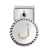 Composable Classic Dekoratif Charm - Charm Yazılar Arapça - Laam - (23 Laam) 18K Altın