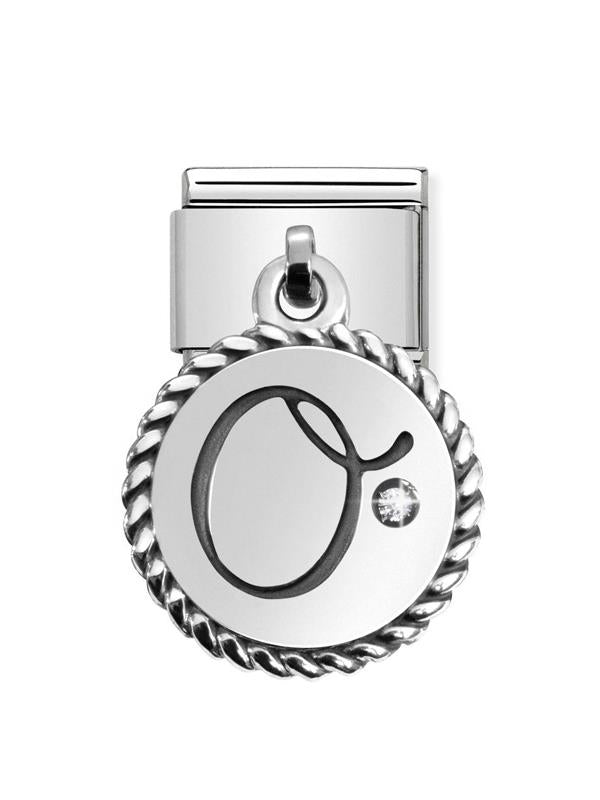 Composable Classic Dekoratif Charm - Charm Yazılar - O - (15 O) 925 Gümüş