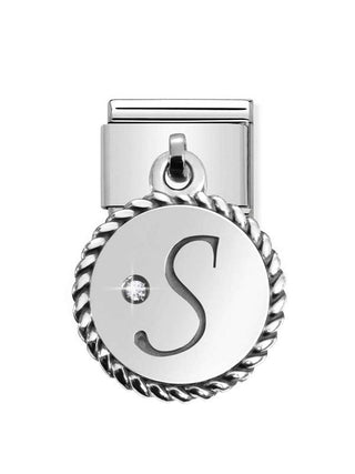 Composable Classic Dekoratif Charm - Charm Yazılar - S - (19 S) 925 Gümüş