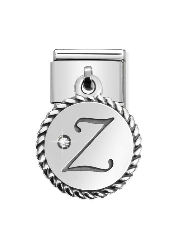 Composable Classic Dekoratif Charm - Charm Yazılar - Z - (26 Z) 925 Gümüş