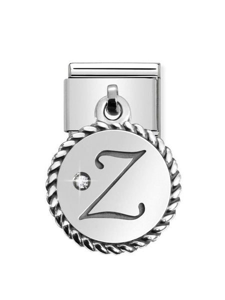 Composable Classic Dekoratif Charm - Charm Yazılar - Z - (26 Z) 925 Gümüş