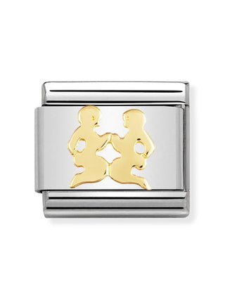 Composable Classic Dekoratif Link - Burçlar - İkizler - (03 Gemini) 18K Altın