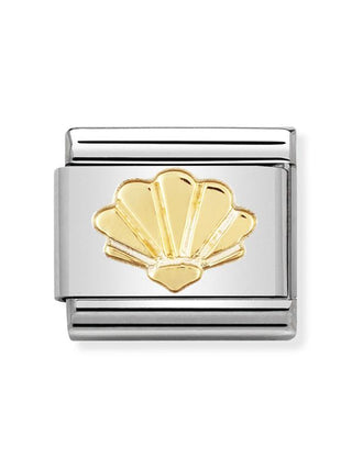 Composable Classic Dekoratif Link - Doğa - Deniz Kabuğu - (05 Shell) 18K Altın