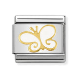 Composable Classic Dekoratif Link - Doğa - Kelebek - (03 Butterfly) 18K Altın