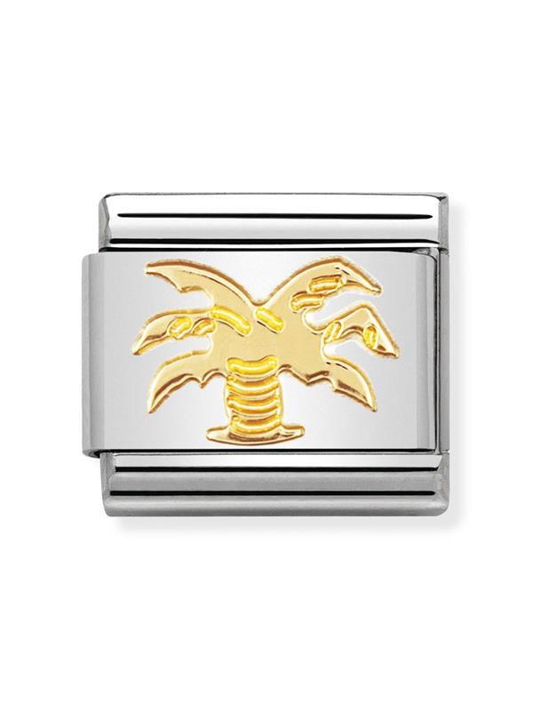 Composable Classic Dekoratif Link - Doğa - Palmiye - (04 Palm) 18K Altın