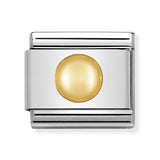 Composable Classic Dekoratif Link - Eğlence - Büyük Nokta - (13 Big dot) 18K Altın
