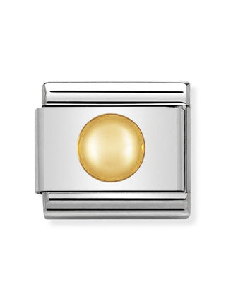 Composable Classic Dekoratif Link - Eğlence - Büyük Nokta - (13 Big dot) 18K Altın