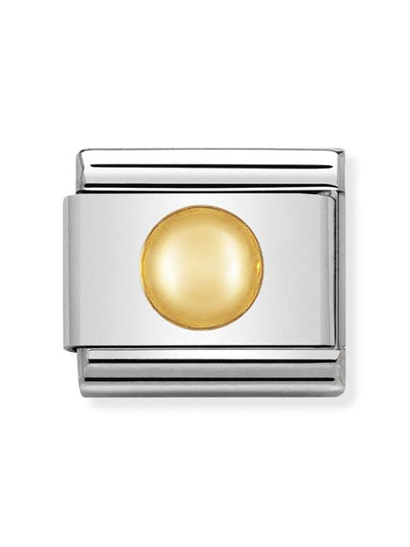 Composable Classic Dekoratif Link - Eğlence - Büyük Nokta - (13 Big dot) 18K Altın
