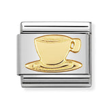 Composable Classic Dekoratif Link - Günlük Hayat - Kupa - (05 Coffee cup) 18K Altın