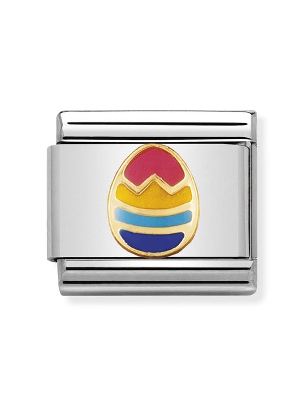 Composable Classic Dekoratif Link - Günlük Hayat - Paskalya yumurtası -  18K Altın