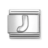 Composable Classic Dekoratif Link - Harfler - J - (10 J) 925 Gümüş