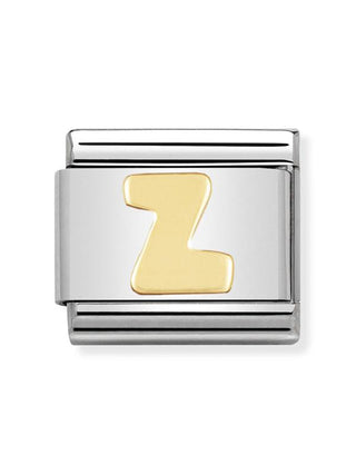 Composable Classic Dekoratif Link  Harfler  Z harfi  26 Z 18K Altın
