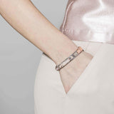 Composable Classic Dekoratif Link - İkili Gravür - Seni Seviyorum -  9K Rose Altın