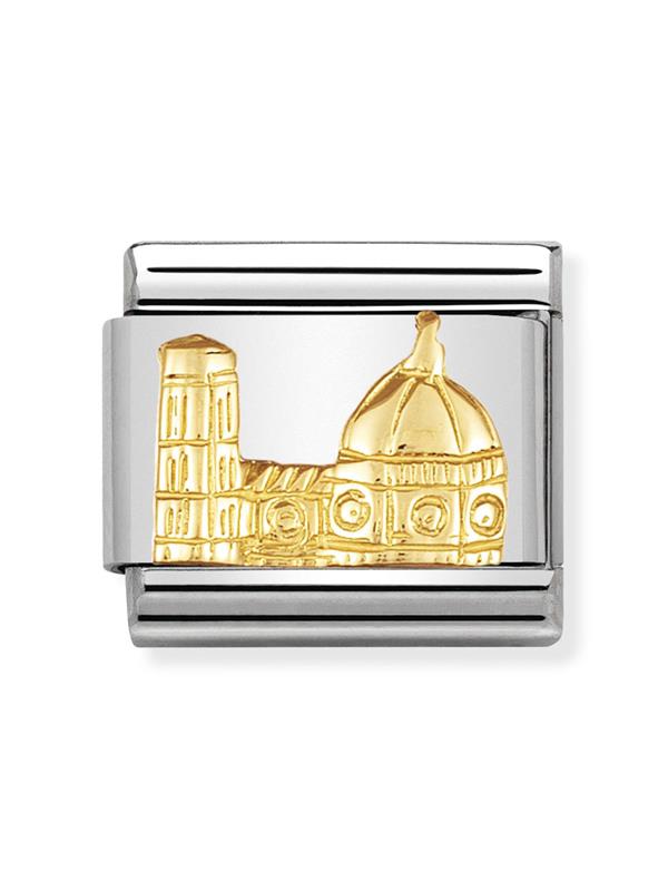 Composable Classic Dekoratif Link - Kabartma Anıtlar - Florence Duomo -  18K Altın