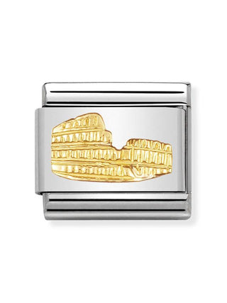 Composable Classic Dekoratif Link - Kabartma Anıtlar - Kolezyum -  18K Altın