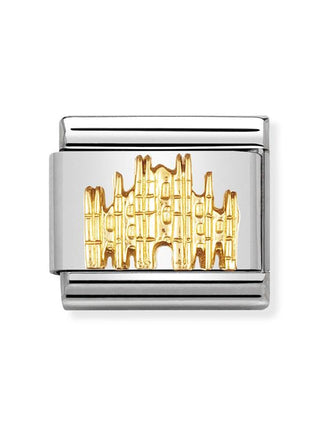 Composable Classic Dekoratif Link - Kabartma Anıtlar - Milan Duomo -  18K Altın