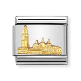 Composable Classic Dekoratif Link - Kabartma Anıtlar - St Marks Meydanı -  18K Altın