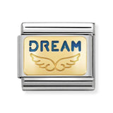 Composable Classic Dekoratif Link - Plakalar - Dream Melek -  18K Altın