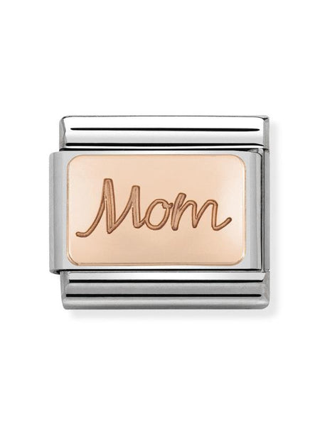 Composable Classic Dekoratif Link - Plakalar Mesajlar - Anne -  9K Rose Altın