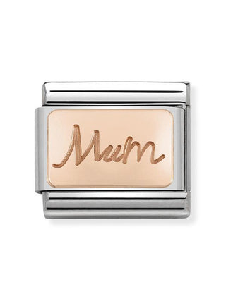 Composable Classic Dekoratif Link - Plakalar Mesajlar - Anne -  9K Rose Altın